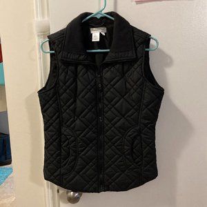 Black Women's Vest - Coldwater Creek XS